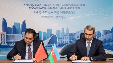 ADY yeni rayonlararası sərnişin qatarları alır - FOTO