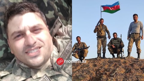 Anasını vətəninə qurban verdi - Şəhid Teymur Məcidzadənin son FOTOSU