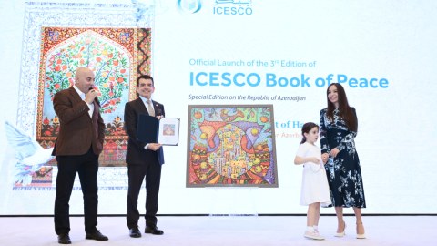 ICESCO-nun “Sülh kitabı”nın Azərbaycana həsr edilən III nəşrinin təqdimatı olub