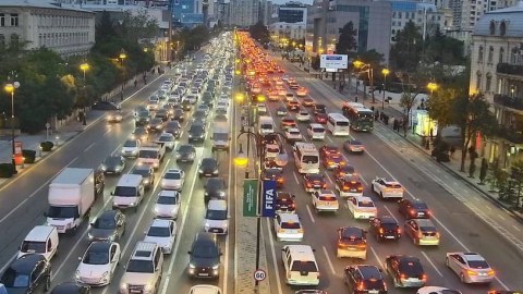 Bakıda 14 küçə və prospektdə tıxac var
