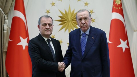 Ərdoğan Ceyhun Bayramovu qəbul edib