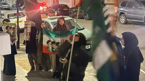 Попытка провокации иранских сил перед посольством Азербайджана