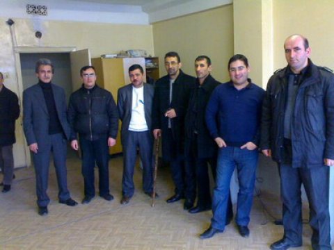 Qənimət Zahid “Azadlıq”a gəlib (fotolar)