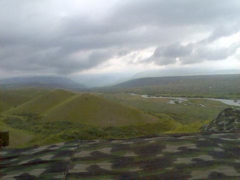 Atəş nöqtəsində bir gün... (fotosessiya)
