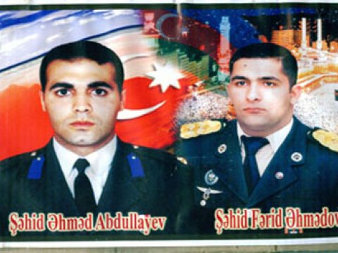 Şəhid zabitlərin qırx günü...