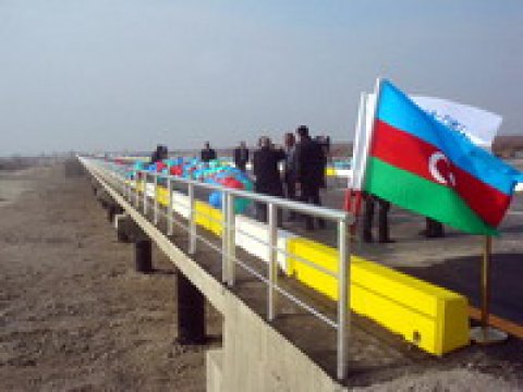 Azərbaycanda ən uzun körpü istifadəyə verilib