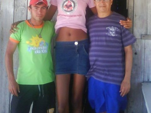 Dünyanın ən uzun boylu qızı (FOTOLAR)