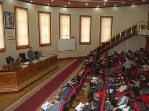 Almaniya, Rusiya və Gürcüstan alimləri BDU-ya gəliblər