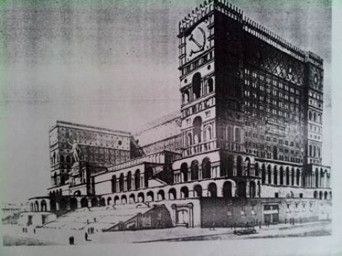 Hitlerçi əsirlərin tikdiyi “Domsovet”: Hökümət Evinin tarixi... - FOTOLAR