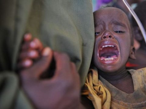 Somalidə inanılmaz aclıq görüntüləri (FOTOLAR)