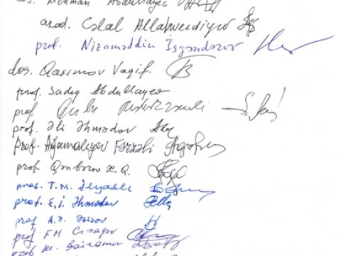 Bakı Dövlət Universiteti Qulu Məhərrəmli ilə Cəlal Allahverdiyevin etirazına münasibət bildirdi