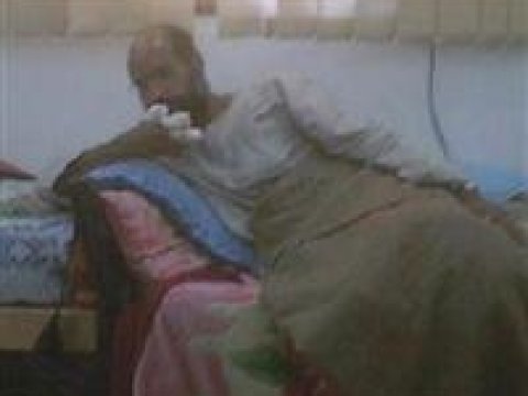 Müəmmər Qəddafinin böyük oğlu tutuldu