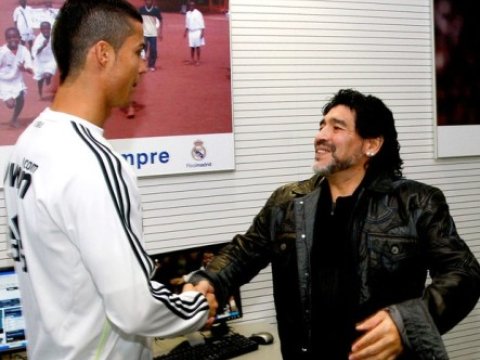 Maradona: “Favoritim Kriştiano Ronaldodur”