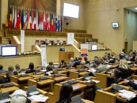 “Böyük İpək Yolu” Avropa İttifaqının beynəlxalq konfransında iştirak edib