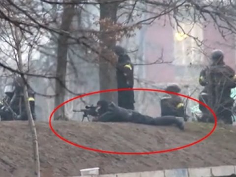 Kiyevdə etirazçıları güllələyənlər saxlanıldı