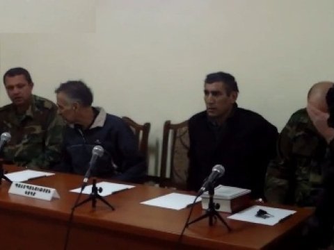 Ermənilər Dilqəmlə Şahbazın məhkəməsindən VİDEO yaydılar