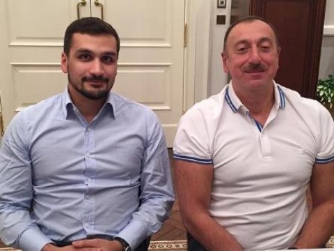 Prezident və ailəsi ad günündə - FOTOLAR