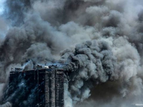 Bakıda növbəti dəhşətli YANĞIN - FOTOLAR + VİDEO - YENİLƏNİB