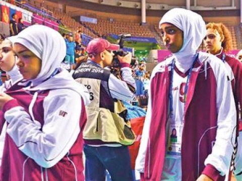 Bakıya gələcək islam ölkələrinin qadın idmançıları - FOTOLAR