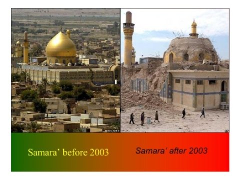 Amerikanın viran etdiyi İraq 10 əvvəl və indi - FOTOLAR