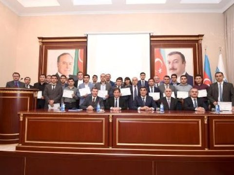 “Azərsu” təlimçilərə sertifikatlar verdi - FOTO