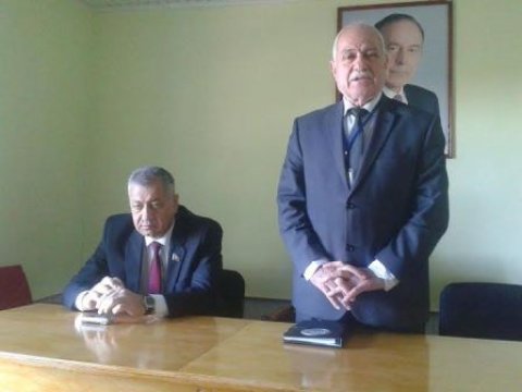 Vahid Əhmədovun Qubada görüşləri davam edir - FOTOLAR