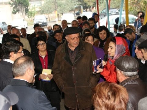 Fuad Muradov seçicilərlə görüşlərini davam etdirir – FOTO+VİDEO