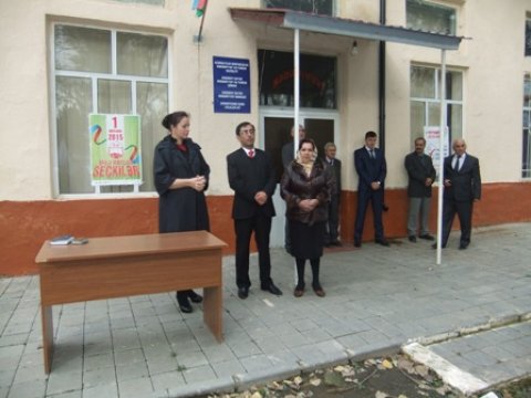 Deputatlığa namizəd Sevinc Hüseynovanın görüşü keçirilib - FOTO