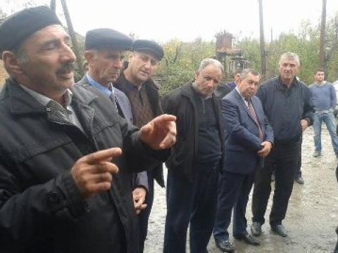 Qubanın kəndlərindən Vahid Əhmədova dəstək - FOTOLAR