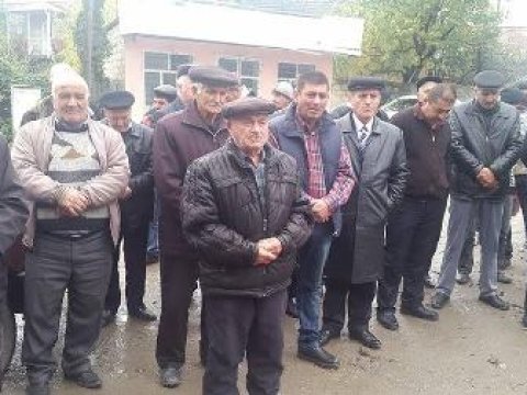 Zizik kəndindən Vahid Əhmədova dəstək