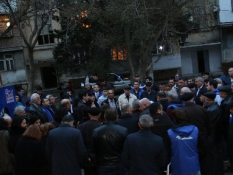 Fuad Muradov Xətai seçiciləri ilə görüşlərini davam etdirir - FOTOLAR