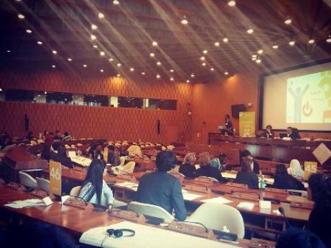 “Böyük İpək Yolu” nun baş katibi Yuneskonun Gənclər Forumunda - FOTO