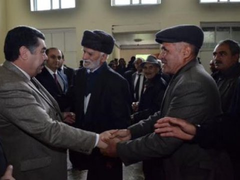 Rüstəm Xəlilovun seçicilərlə növbəti görüşü - FOTOLAR 