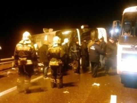 Moskva-Yerevan avtobusunda ölənlərin sayı artır