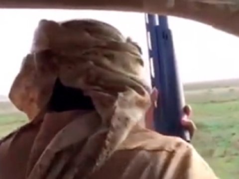   Ərəb şahzadəsi Hacıqabulda belə ov etdi  - Video 