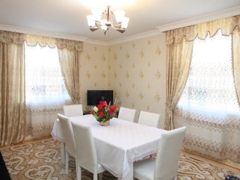 Müharibə əlilləri və şəhid ailələrinə fərdi evlər verildi - FOTOLAR