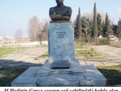  Məhəmməd Hadinin büstünün altında cəsədinin qalıqları tapılmayıb 