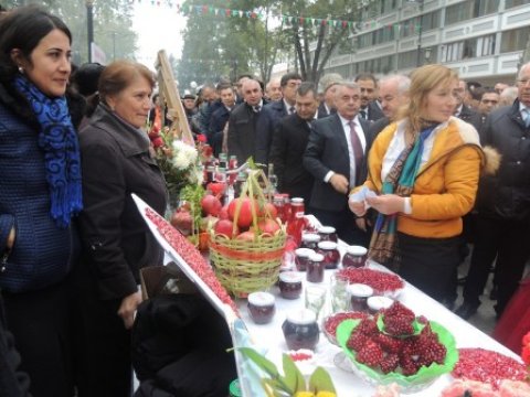  Nar bayramında 15 min insan iştirak edib 