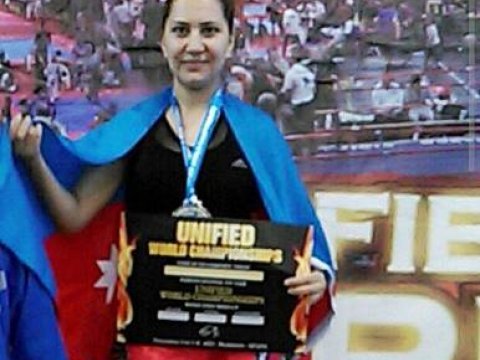 Azərbaycanlı xanım dünya çempionu oldu