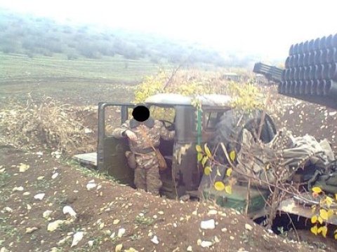 Ermənistan təmas xəttinə “Qrad” yerləşdirdi - FOTOLAR