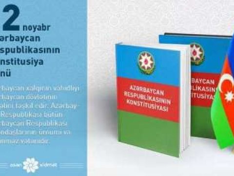 20 yaşlı Ana yasamız- Konstitusiyamız...