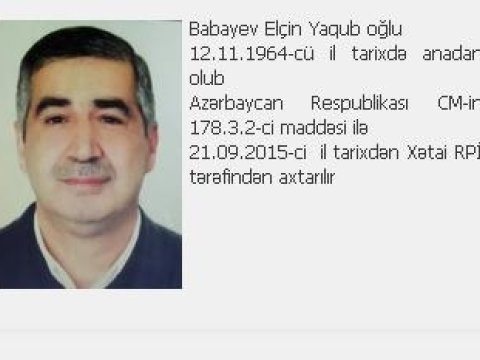 Azərbaycanda tikinti şirkətinin rəhbəri axtarışa verilib - FOTO