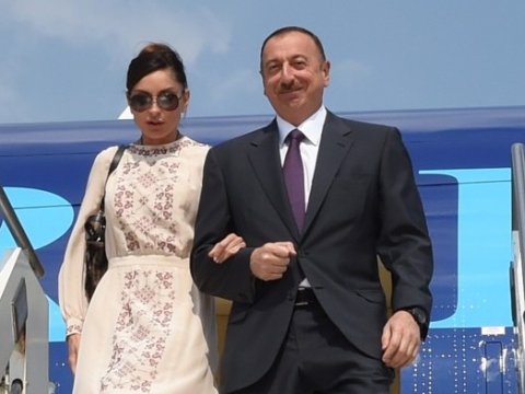 İlham Əliyev və xanımı Türkiyəyə getdi