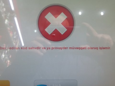 İnternet “e-manat” ödəniş sistemini də çökdürdü - FOTO