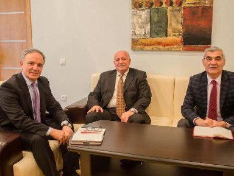 Murat Karaçanta Mətbuat Şurasında olub - FOTO