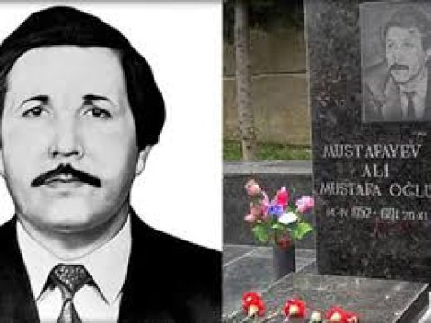 Şəhid general  Məhəmməd Əsədovun şəhid telejurnalist Alı Mustafayevə son açıqlaması - FOTO+VIDEO