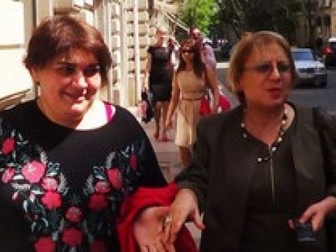 Ombudsmanın tapşırığı ilə Leyla Yunusla Xədicə İsmayıla baş çəkdilər