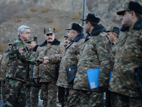 Serj Sərkisyan Qarabağa gəldi