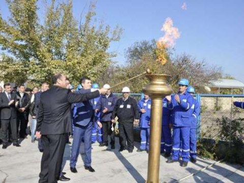 Bərdənin daha 3 kəndinə qaz verilib