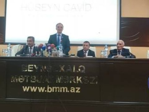 "Hüseyn Cavid müsabiqəsi"nin qalibləri mükafatlandırıldı - FOTOLAR